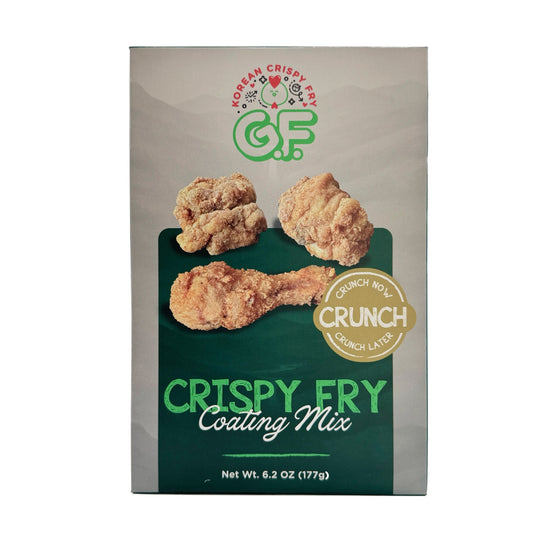 Goyeo Foods Gluten-Free Korean Crispy Fry Mix box front for wheat-free fried chicken cooking