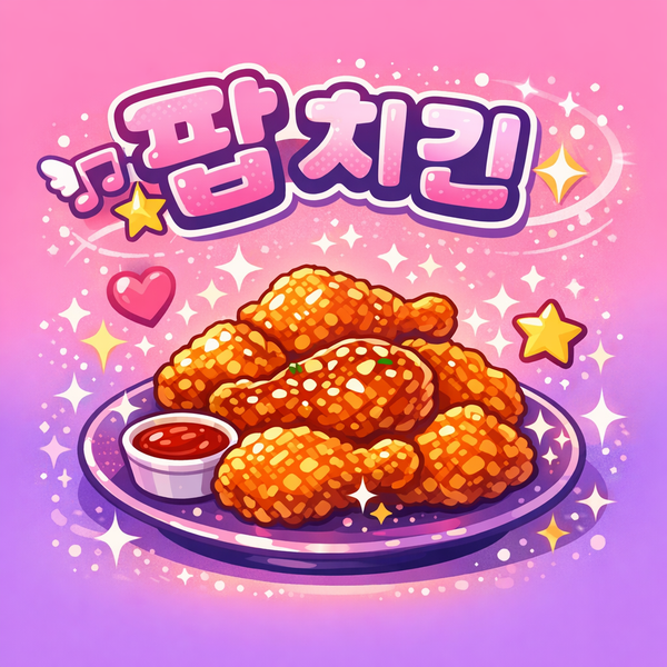 Illustrated bowl of Korean fried chicken representing bold flavor and modern food culture in Goyeo Foods branding